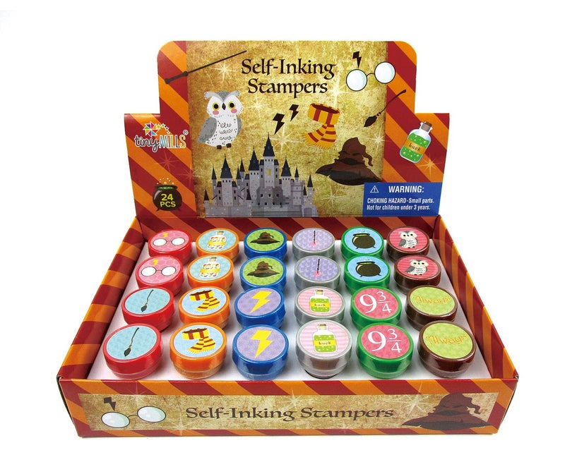 TINYMILLS 24 Pcs Wizard Stampers for Kids - Image 1
